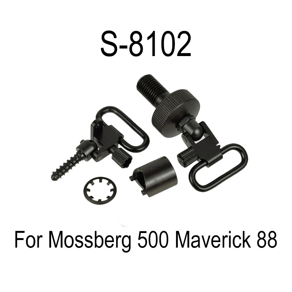 Sling Swivel Stud Mount Adapter Set For Remington 870 1100 Express 12GA 20GA Quick Release QD Sling Strap Buckles Kit Mount