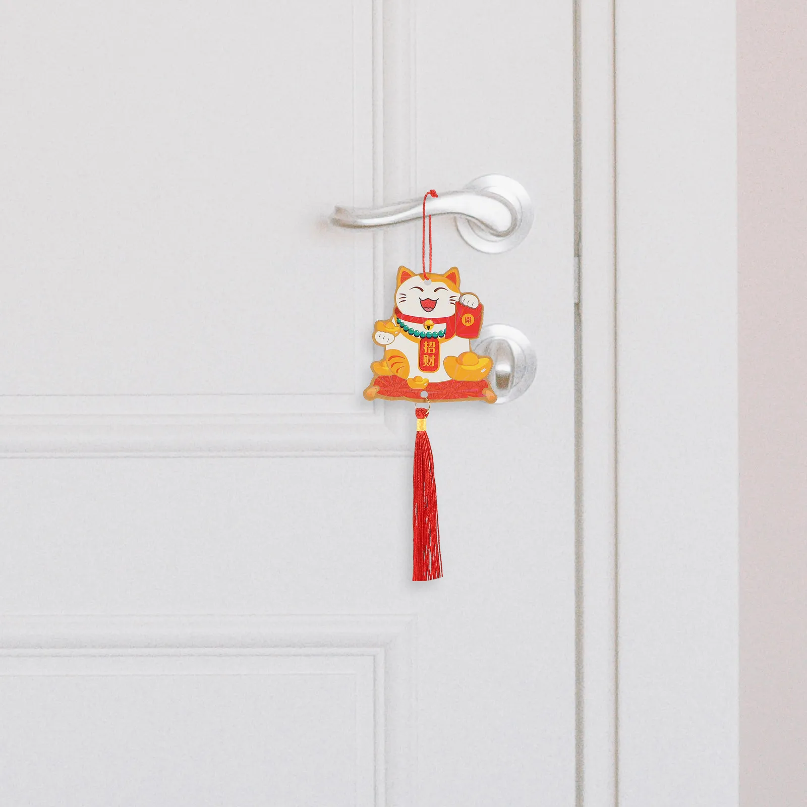 

6Pcs Chinese Spring Festival Hanging Charm Tassel Ornament Chinese New Year Decorations Door Car Pendant Traditional Festival