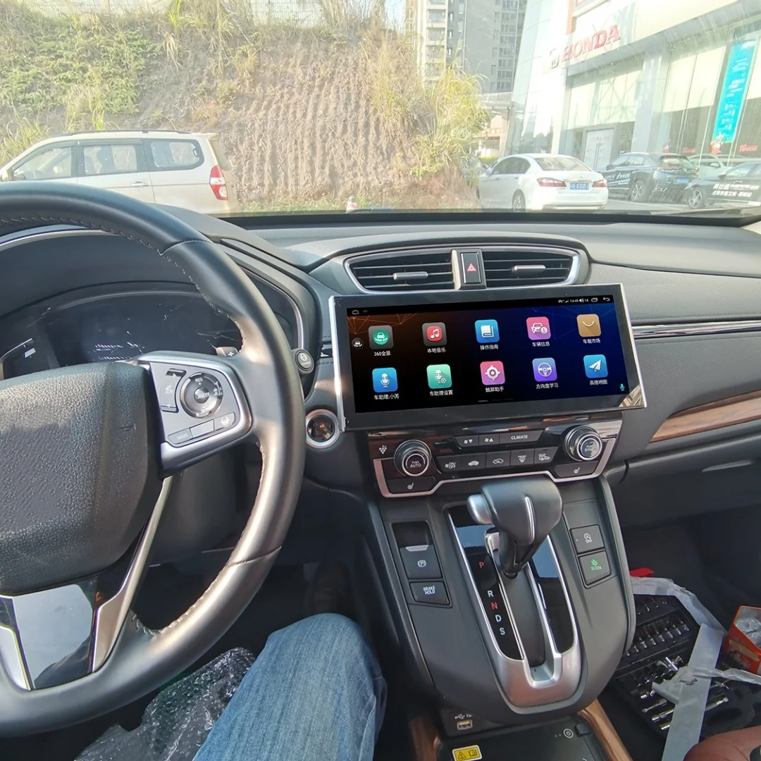 12.3 بوصة أندرويد لهوندا CRV 2017-2021 راديو السيارة DVD مشغل وسائط متعددة نظام تحديد المواقع والملاحة Carplay رئيس وحدة مع شاشة