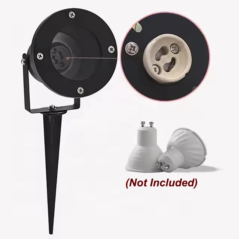 GU10 Tuin Gazon Licht Landschap Lamp Spike Waterdicht Pad Lamp Spot