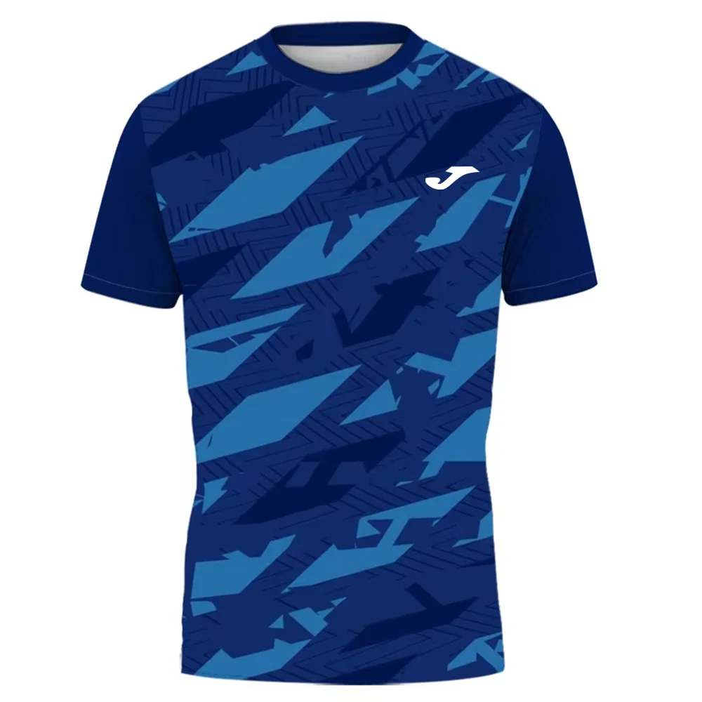 JOMA Fashion Summer Camisetas para hombre con estampado 3D, deportes diarios al aire libre, fitness, correr, ropa de calle transpirable de secado rápido