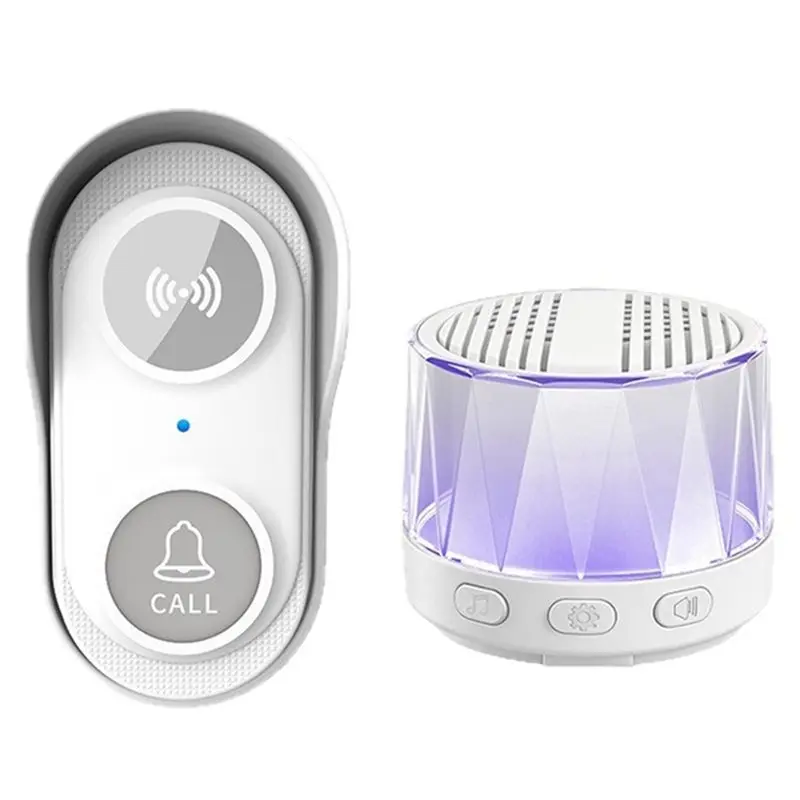 GYTB-Universal Wireless Doorbell, High-Volume Doorbell EU Plug