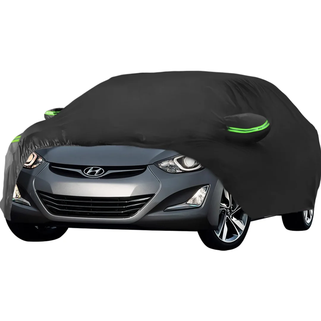

Водонепроницаемый автомобильный чехол для Hyundai Elantra 1995-2024 года, всепогодный для автомобилей, ветрозащитный, снежный, дождевик, защита от солнца и ультрафиолета