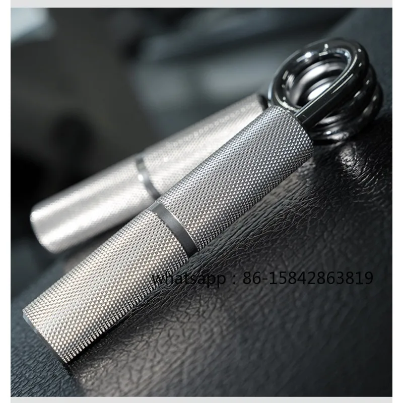 POWERTIPPS Fingertip Power Grip Metal A-Grip Practice Hand Grip Training Grip