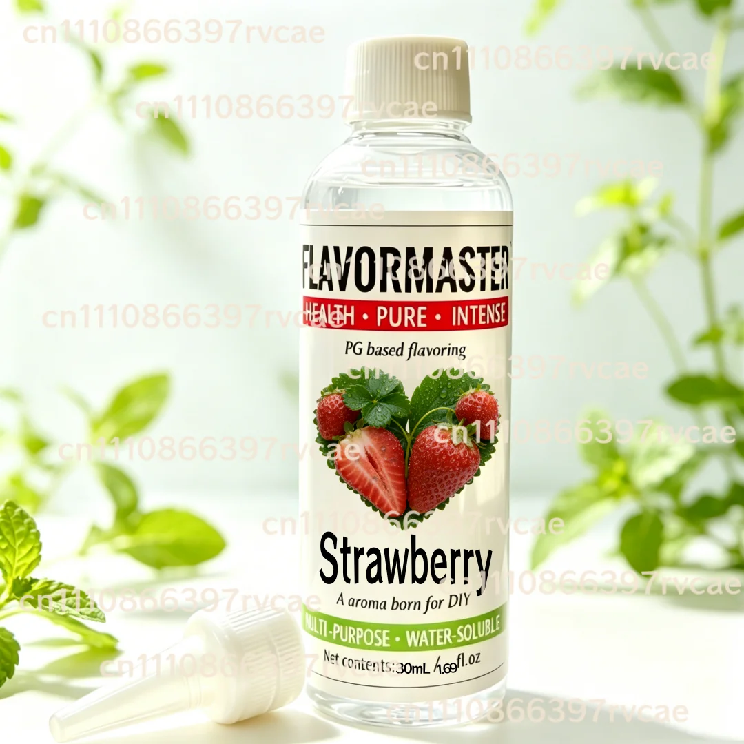 High Concentrate Strawberry Essence Pure Sweet Fruit Flavor Aroma Safe Ingredients Perfect for Homemade VP Liquid Cloud Chasing