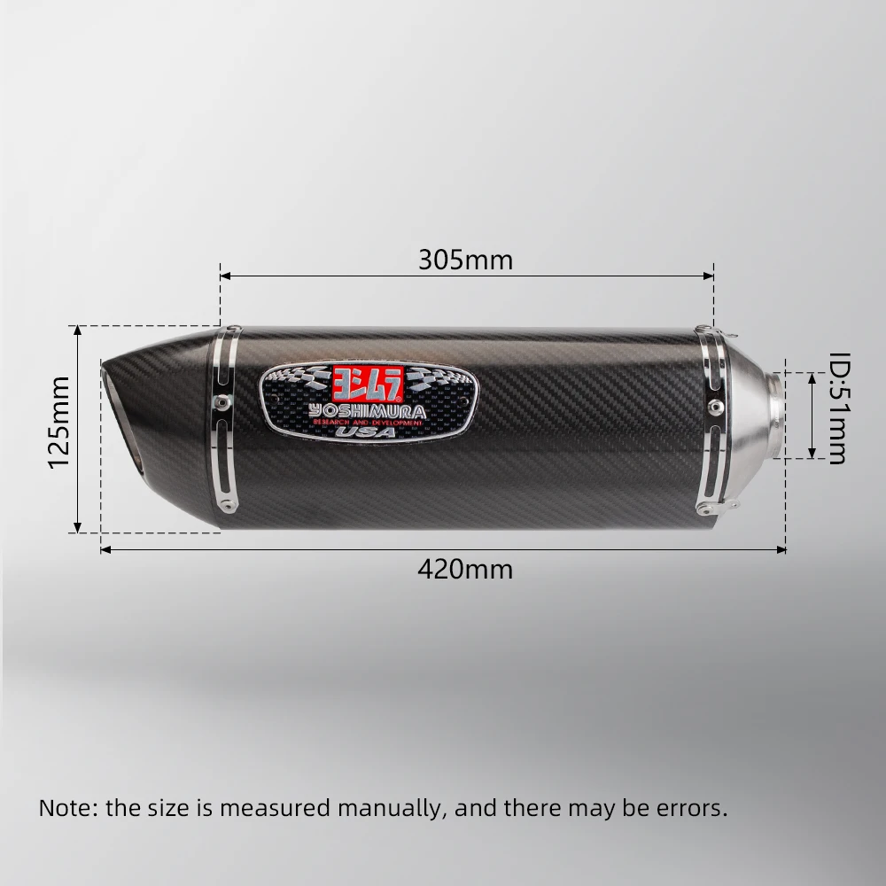 R77 R77S carbon muffler for CF 300NK 300SR full exhaust system