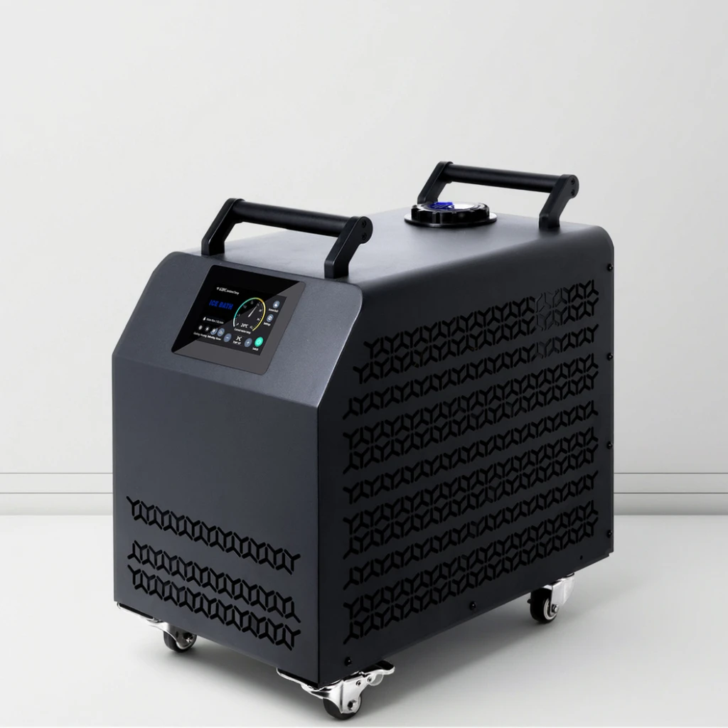 

1HP chiller ice bath remote control compressor chiller for ice bath with filter pump recovery