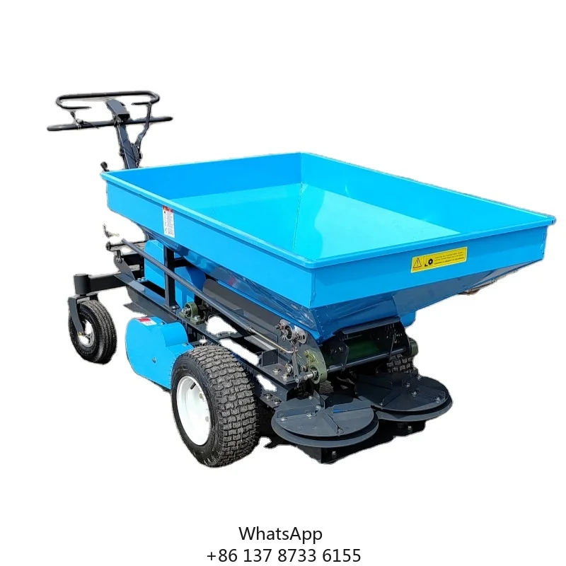 Self Propelled Wet Manure Spreader Tractor Suspension Type Manure Spreader Organic Fertilizer Spreader Machine