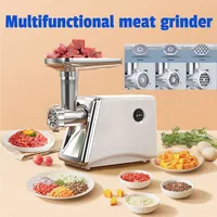 800W Electric Meat Grinder Heavy Duty Grinder Kitchen Electric Meat Chopper Stuffer Maker Food Processor Electric Meat Slicer