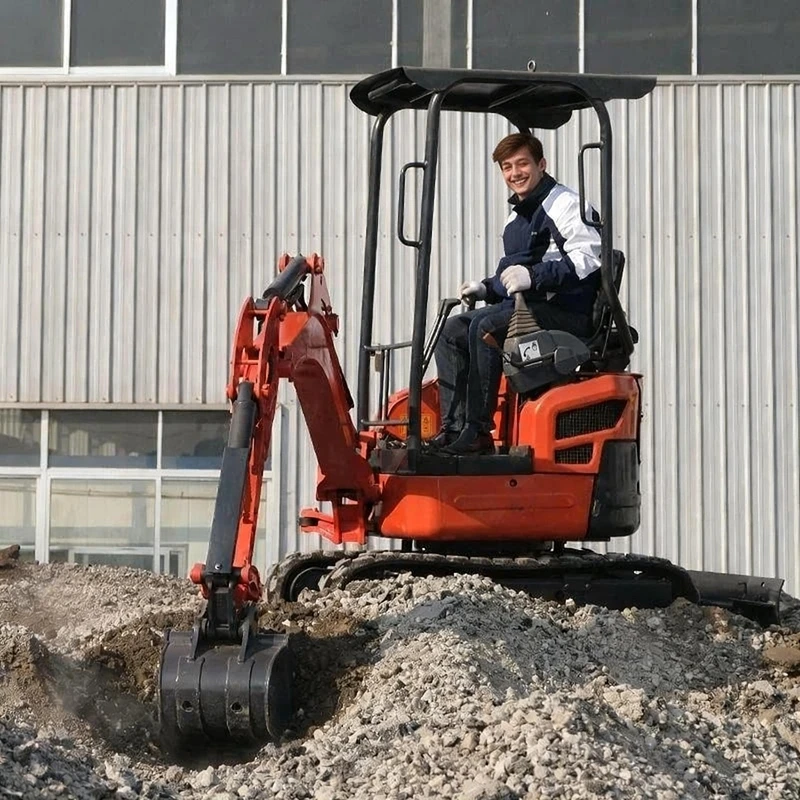 

1.5Ton mini excavator kubota engine Epa/Euro 5 Europe Construction mini excavators diesel mini digger tools europe agricultural