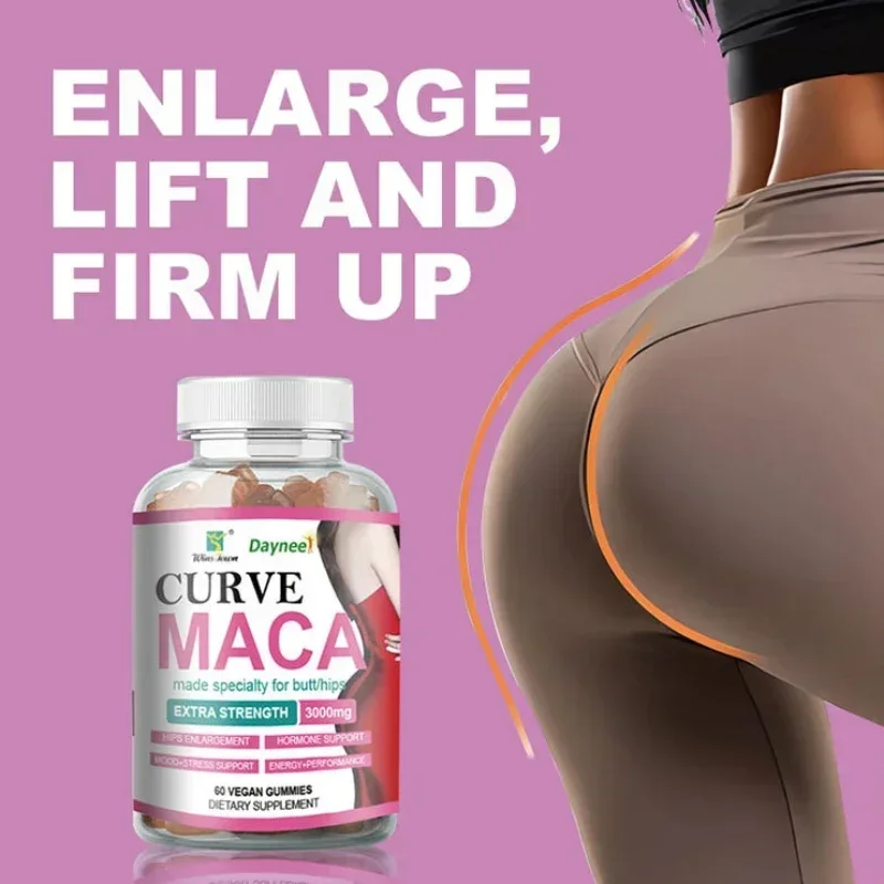 

1 bottle maca gummies to replenish energy promote sleep regulate immunity relieve stress have a curvaceous figure