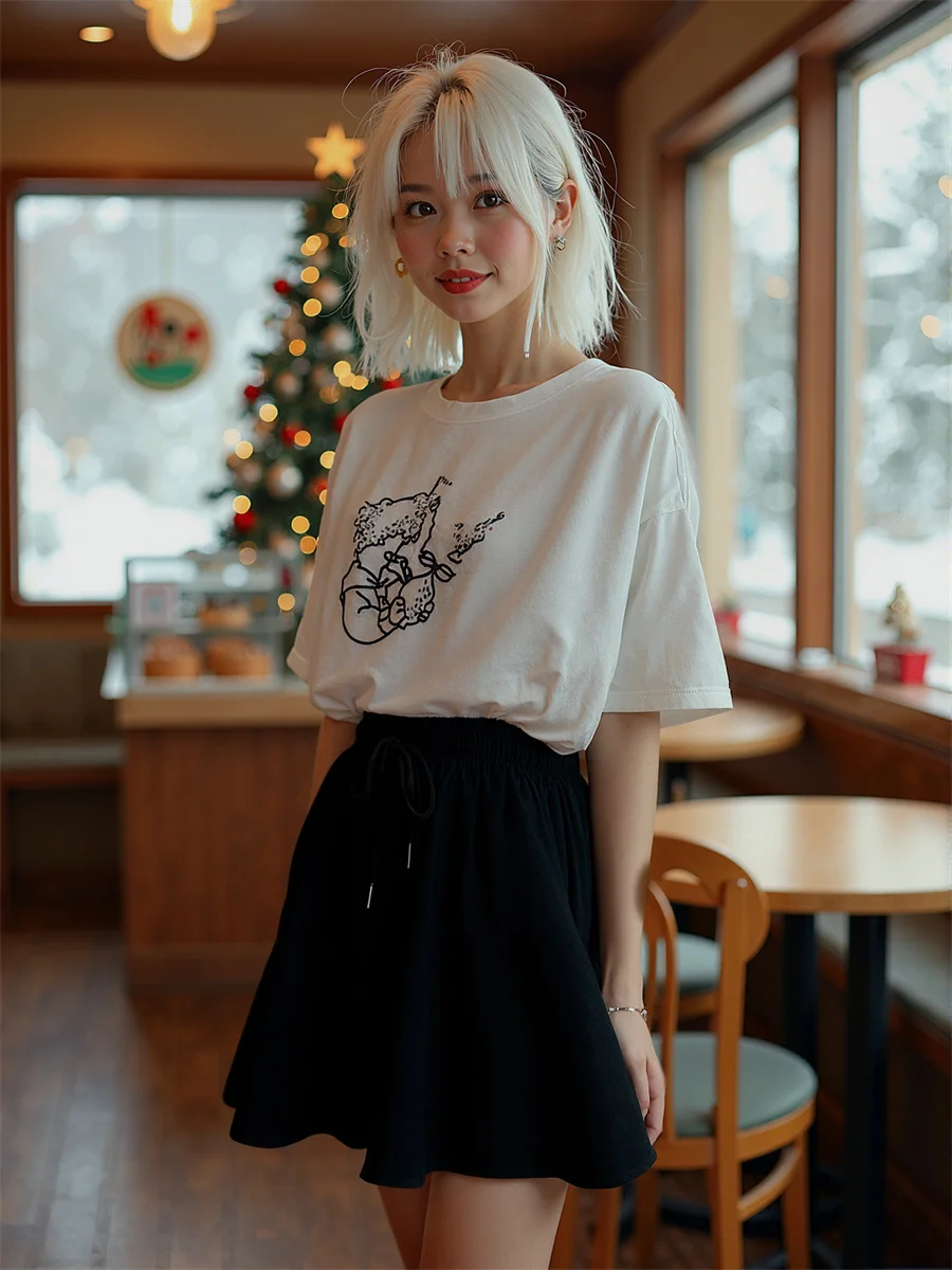 Szorty damskie ze sznurkiem, z wysokim stanem, luźne, eleganckie, odzież damska, zimowe, poliestrowe, proste, do spania, do wypoczynku, damskie, chroniące przed zimnem.