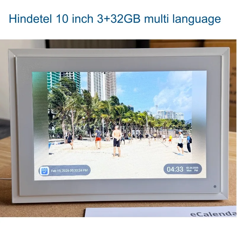 

10inch Photo frame 3+32GB 1080P Full HD Interactive Touchscreen, Smart Family Planner, Hearth Display via app share