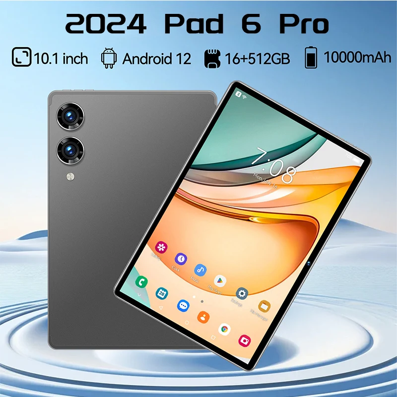 

New Tablet Android Pad 6 Pro 5G SIM Card or WIFI 11 Inch Original Tablets with Keyboard 16G+512G Global Version Windows Tablette