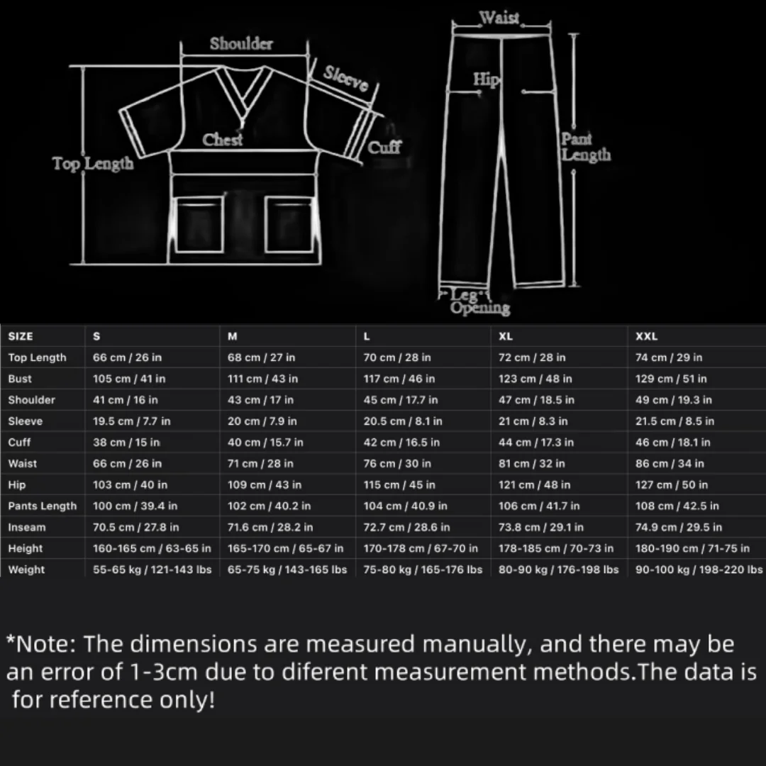 مجموعة دعك صالون التجميل زي سباندكس مرن قابل للتنفس مع إكسسوارات عصرية #2