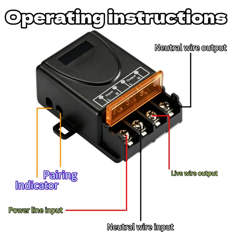 433Mhz Universal Wireless Remote Control Switch DC 12V 1CH Relay Receiver Module RF Transmitter Learning Button Remote Control - view 4