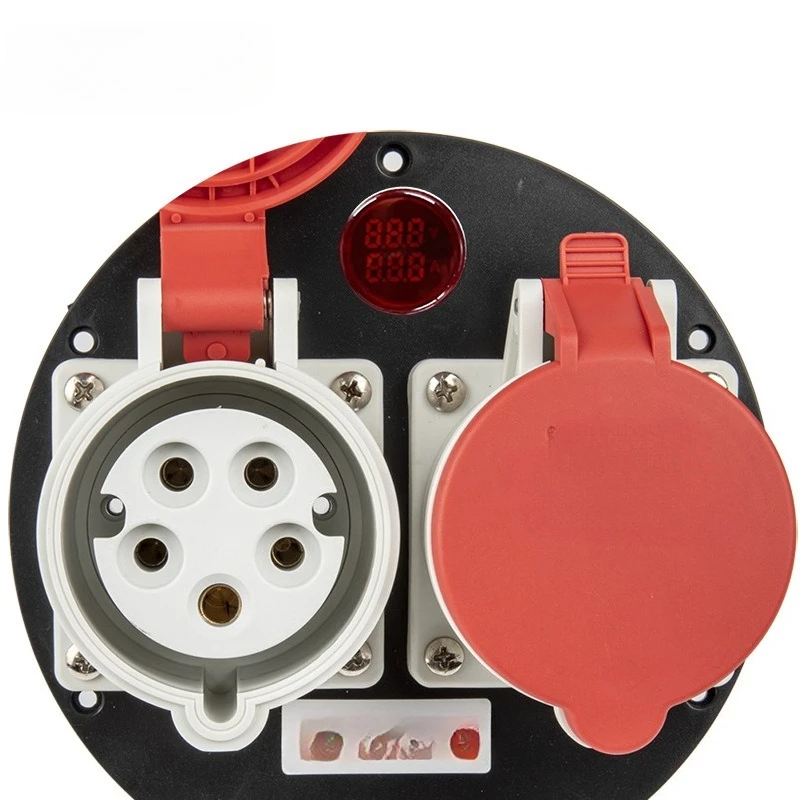 Cable tray 380V32A five-core mobile power cord tray 80 meters overheating leakage drag tray