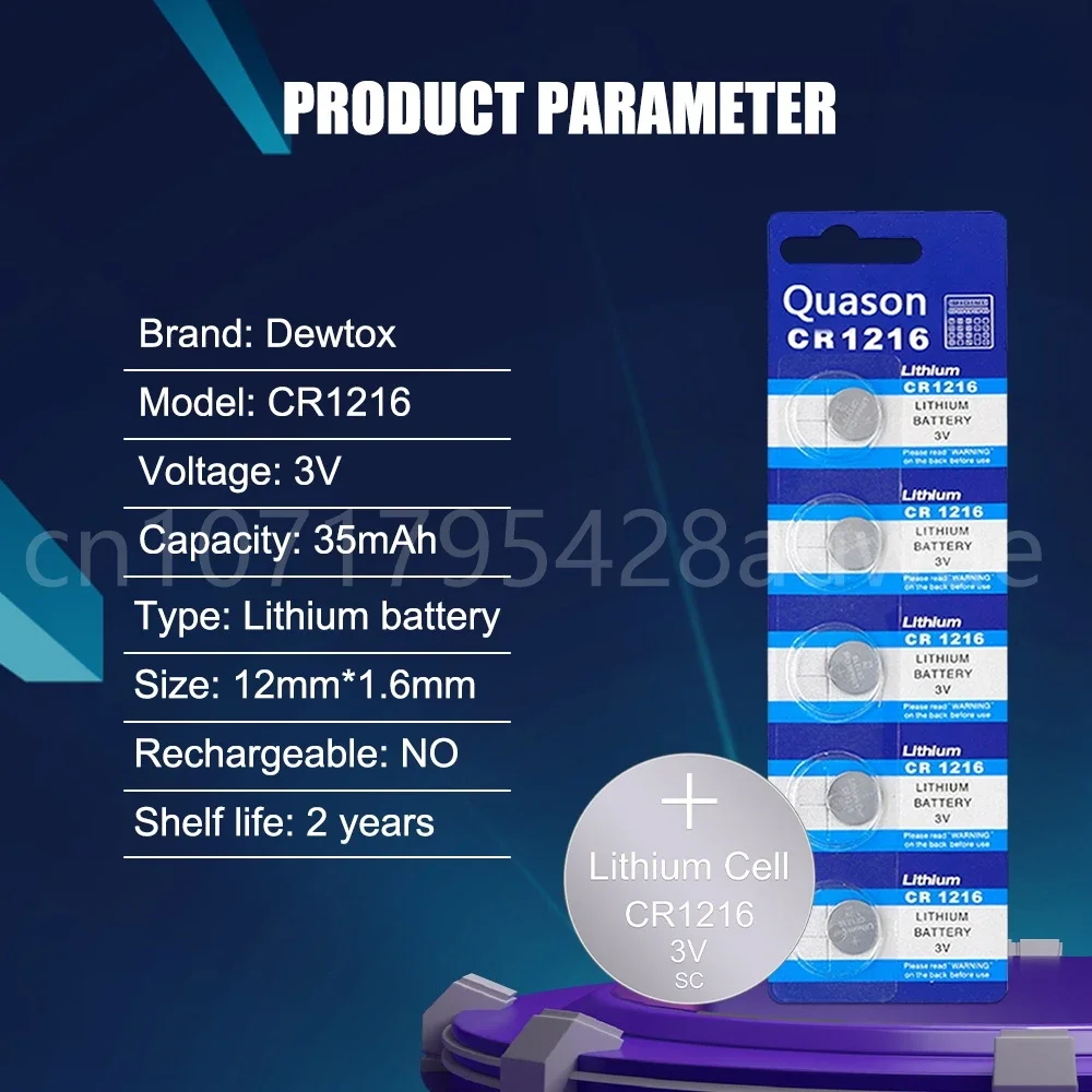 20 STKS CR1216 1216 DL1216 BR1216 ECR1216 5034LC LM1216 Knop Knoopcelbatterijen 3 v Lithium Li-ion Batterij voor Horloge Speelgoed