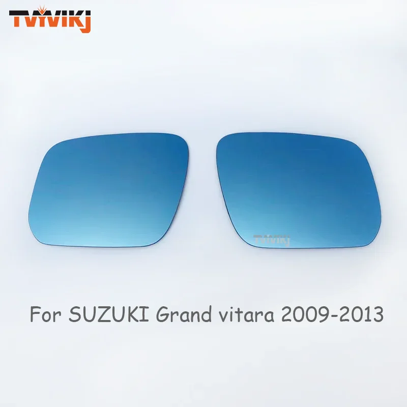 TVYVIKJ Side Rearview Mirror Blue Glass Lens For SUZUKI Grand vitara 2009-2013 Wide Angle View anti glare door mirror wing