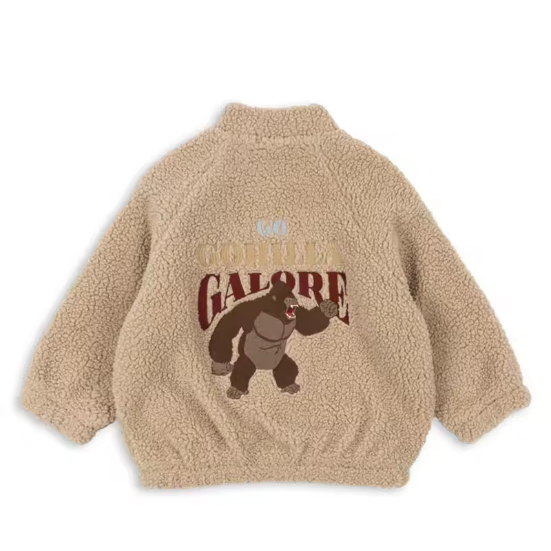 2026 KS Brand Winter Baby Girls Boys Lambswool Cherry Jackets Kids Clothes Boys Sequin Cartoon Outerwear Children's Coats 1-9Yrs - Image 30
