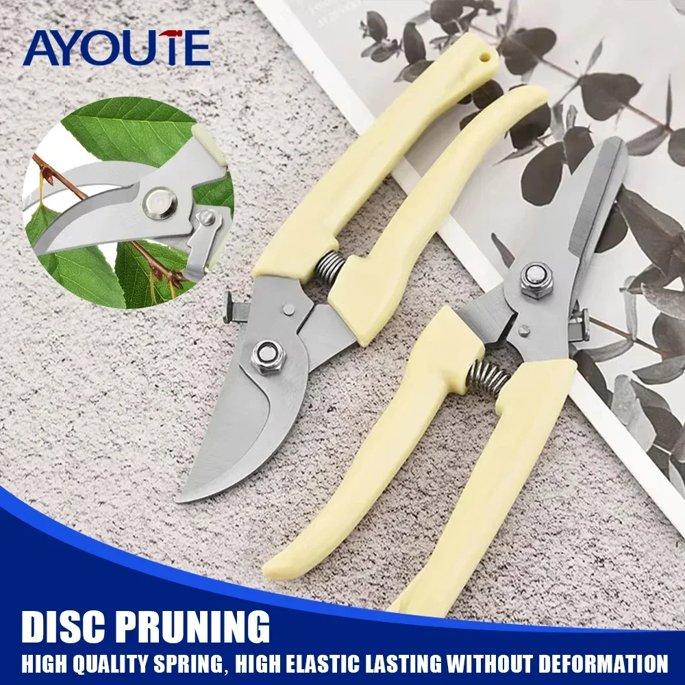 Pruner Shears Hand Tools Bonsai for Gardening Stainless Steel Pruning Shear Scissor for Flowers Branches Grass