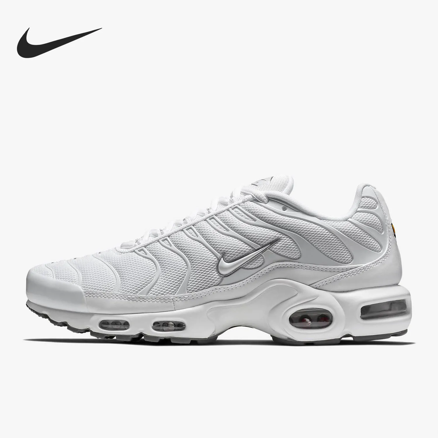 حذاء الجري Nike Air Max Plus للرجال مبطن ومتين 604133-139 حذاء جري كاجوال بسيط غير قابل للانزلاق