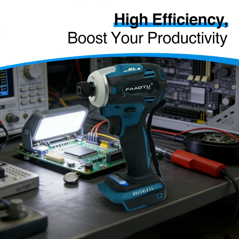 

FAAOTU 172 Brushless Impact Drill Driver - MT Level, Compact & High Power for DIY & Pro Use Compatible with MT batteries