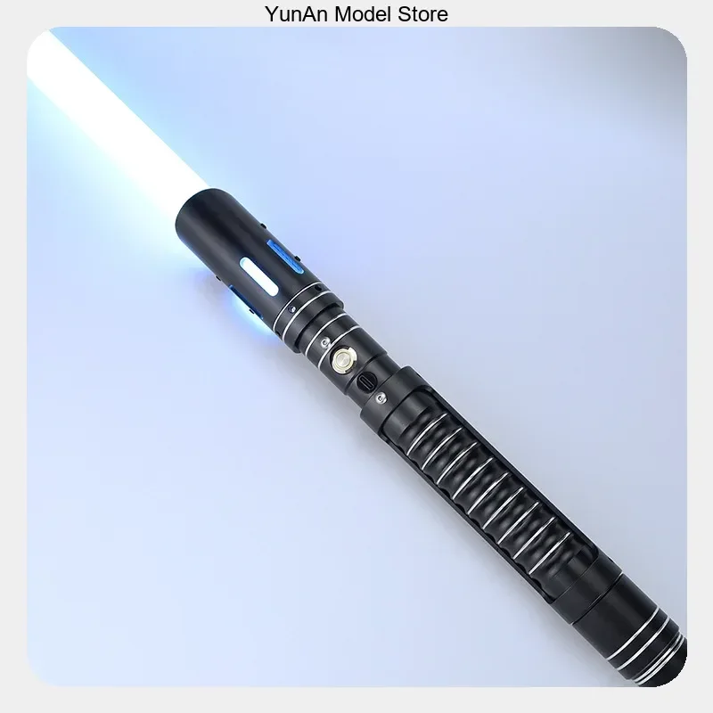 Yanqing 78-92cm Metal Light Changing Pixel Telescopic APP Luminous Sword High-End Toy for Cosplay Prop Gift