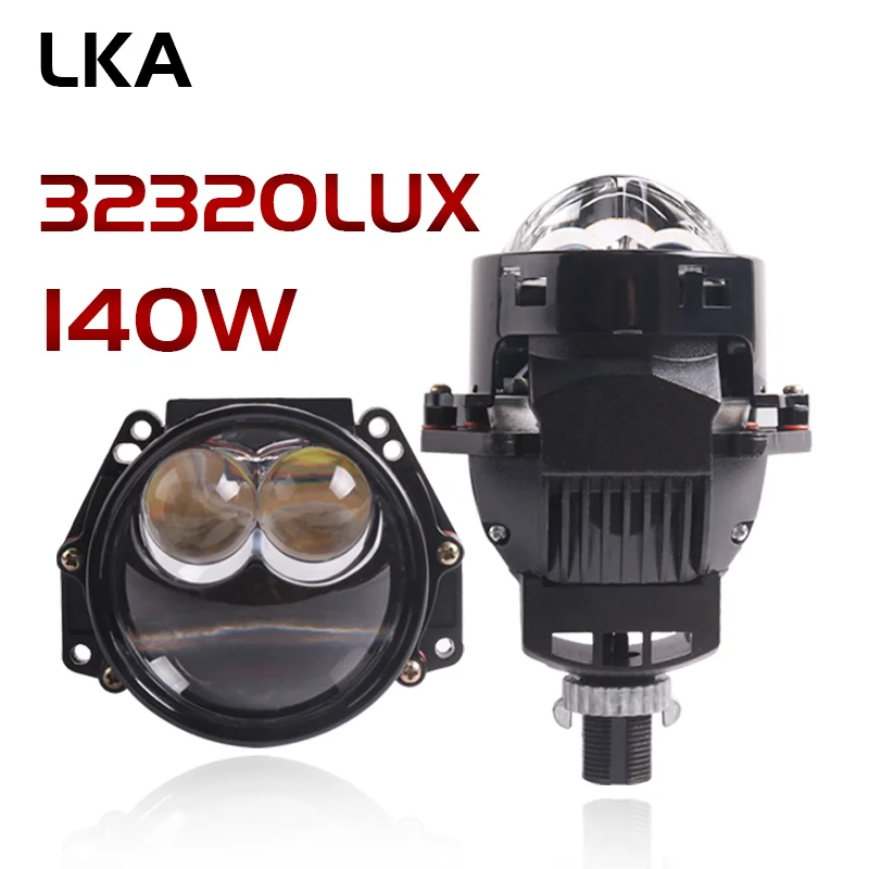 

LKA Bi Led Hyperboloid Lens 3.0 Inch for Hella 3R G5 Car Headlights LHD RHD H4 H7 9005 9006 Car Lamp Upgrade Retrofit Headlamp