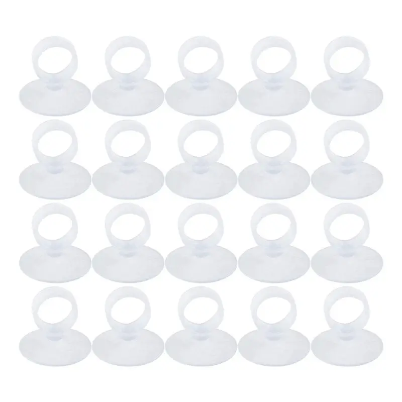 AT05-40 Pcs Air Plant Holder, Plant Pot Tillandsia Holder Air Plant Hanger With Suction Cup For Hanging (Plants Not Included)