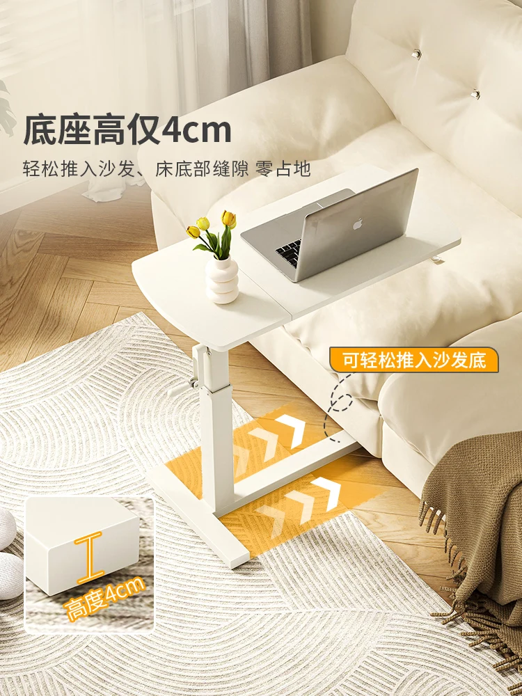 Folding sofa side table, bed side table, adjustable desk, study table, computer desk, home side bedroom, mobile table