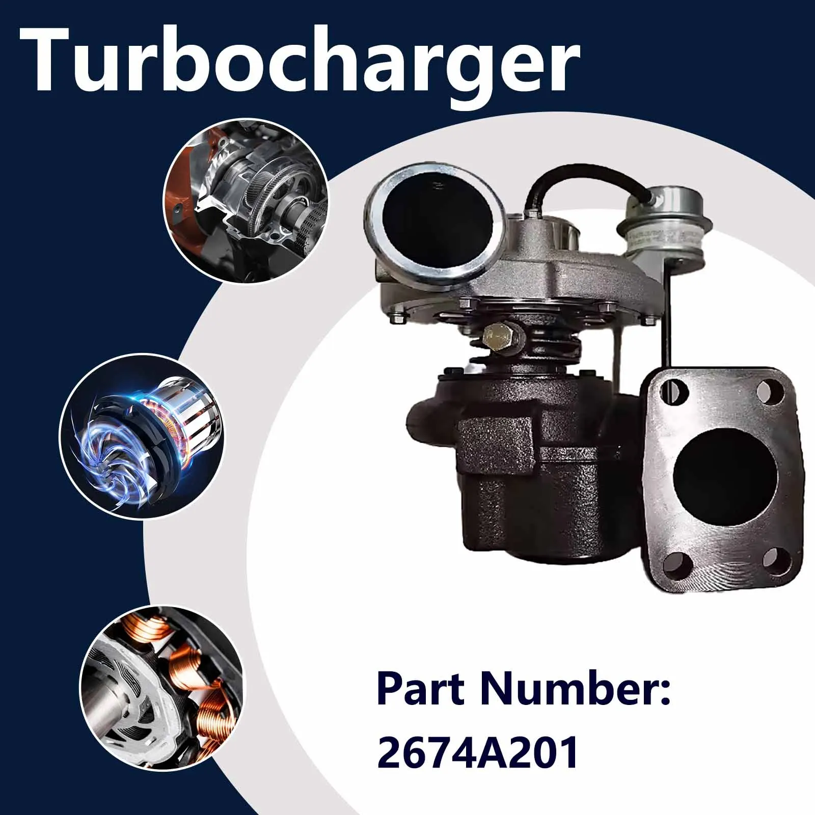 Turbocharger 8339070003 For Caterpillar CAT C4.4 ENGINE MACHINE