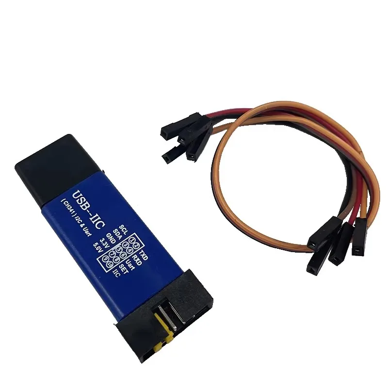 CH341T 2-in-1 Module USB to I2C IIC UART USB to TTL MCU Serial Port Downloader