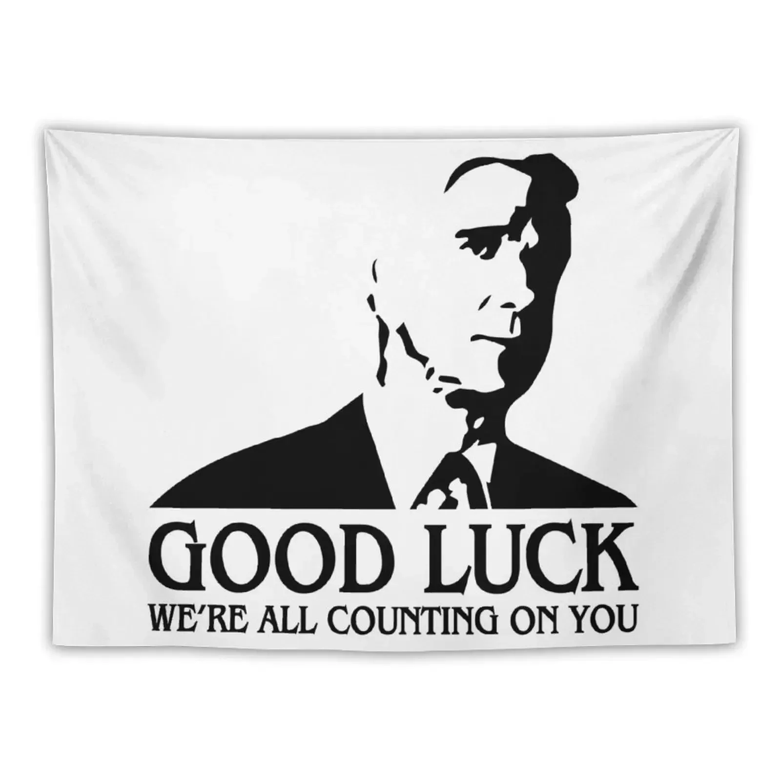 

Good Luck, We're All Counting On You Tapestry Decoration For Home Cute Room Decor Tapestry