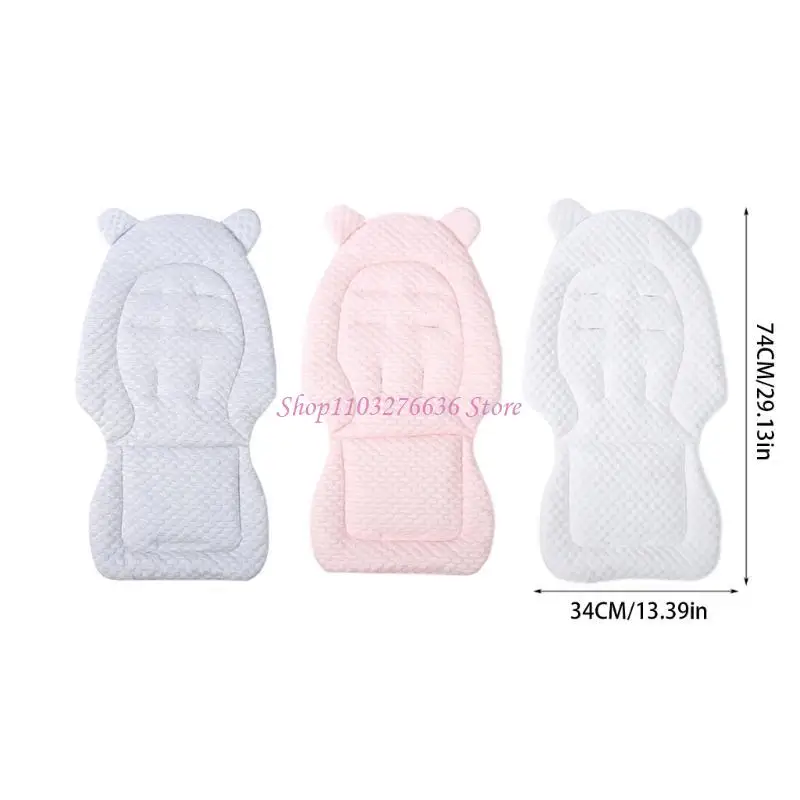 R6FD Baby Stroller Cushion Buggys Pushchair Baby Car Liner Baby Body Support Pad