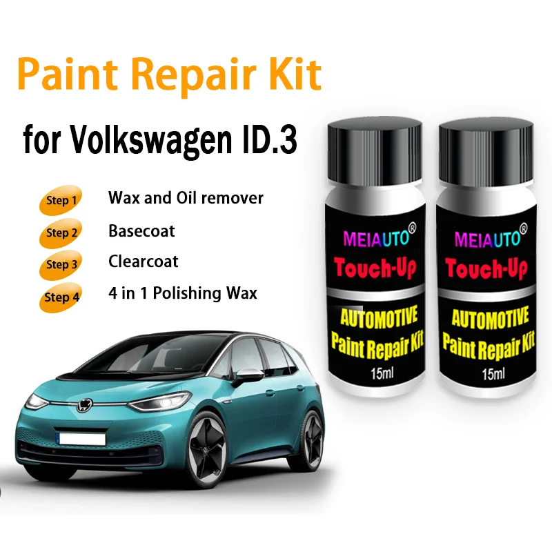 

Car Paint Repair Kit for Volkswagen ID.3 Touch-Up Paint Scratch Remover Automotive Paint Care Accessories