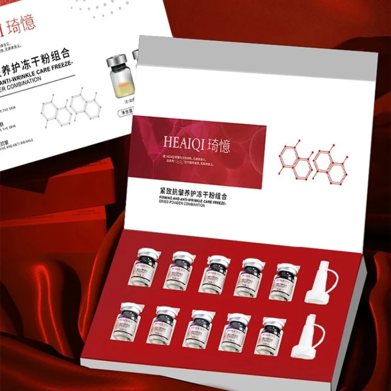 مستحضرات التجميل الكورية إصلاح نشط الوجه نوع III الكولاجين ليوفيليس مسحوق عدة حمض الهيالورونيك ترطيب تجديد العناية بالبشرة