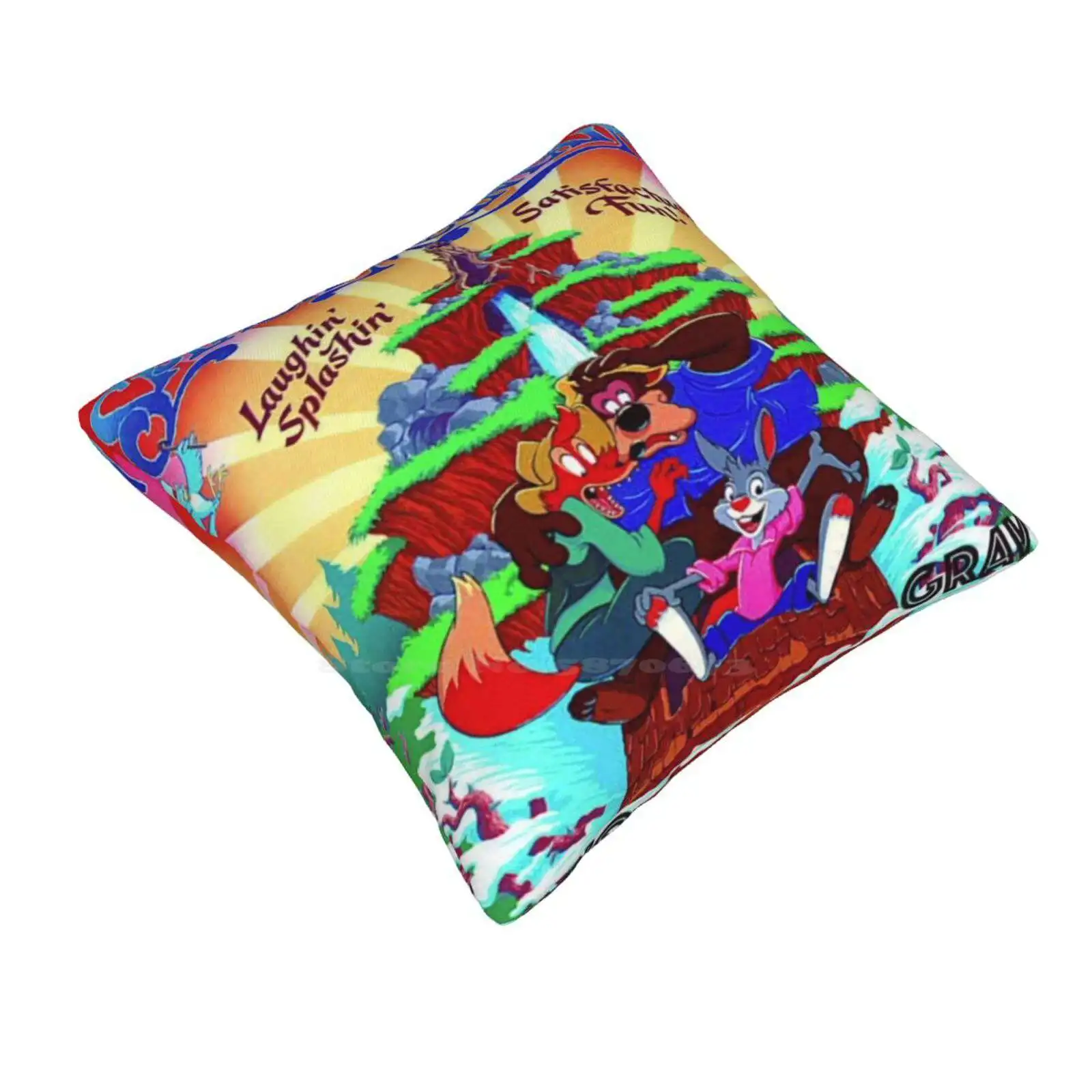 Splash Mountain Pillow Cover Hug Pillowcase Splash Mountain Yung Gravy Yung Gravity Dank Meme Funny