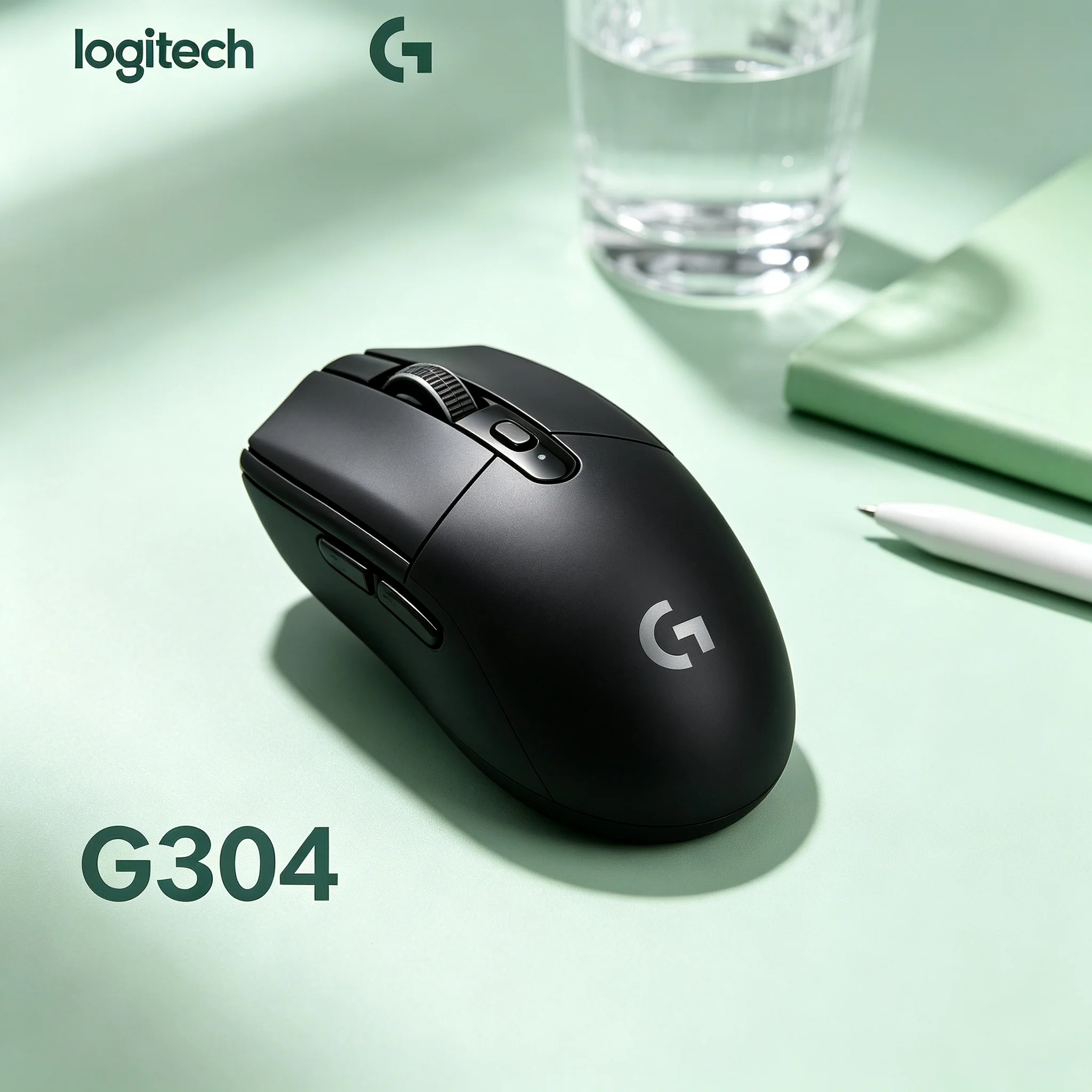 Logitech G304 Wireless Gaming Mouse Accurate Target Lock For CS2 PUBG Valorant LOL Shooting Game