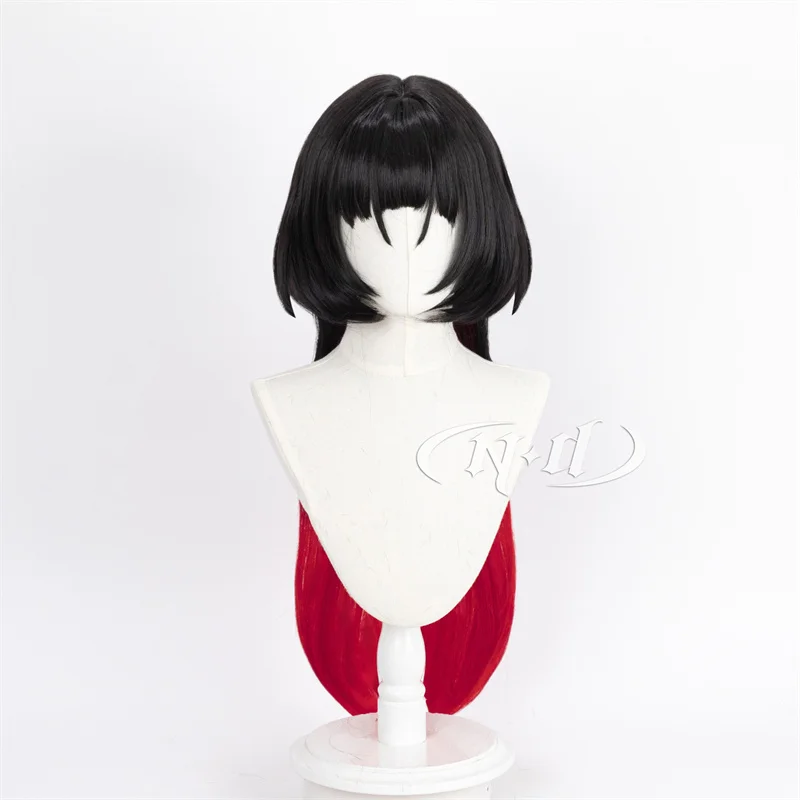 Nd zenless zona zero cosplay perucas zz jane doe cosplay perucas de cabelo para traje jogo festa comic con coser sintético resistente ao calor