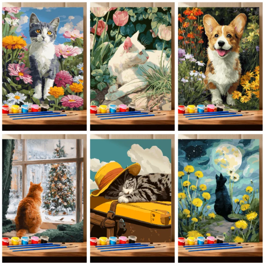 Painting By Numbers…