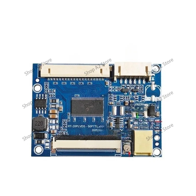 LVDS to TTL/RGB/MIPI/EDP signal transfer board single 6/8 with constant current board 5~ 10.1 inch 40/50P