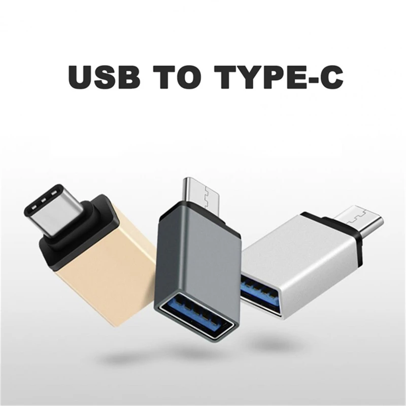 محول USB 3.1 معدني من النوع C ذكر إلى USB 3.0 أنثى وظيفة OTG لأجهزة Apple Macbook Xiaomi Huawei Samsung Galaxy #1