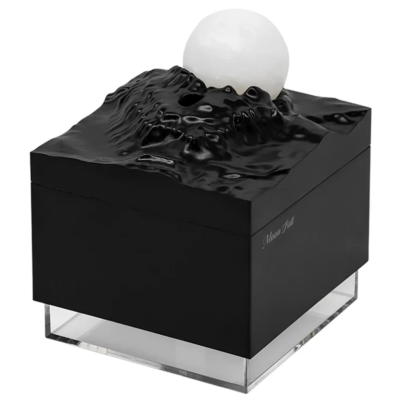 Difusor de aroma ABBN, humidificador de niebla fría, lámpara LED de luna, difusor de aroma de aceite esencial y luz nocturna