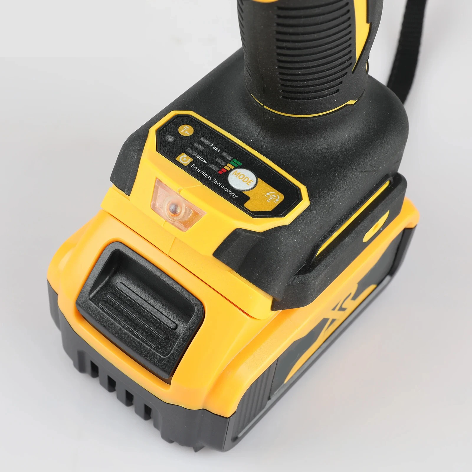 بطارية ليثيوم 20 فولت قابلة للشحن مفك كهربائي مدمج بدون فرش مثقاب يدوي DCD805 #6