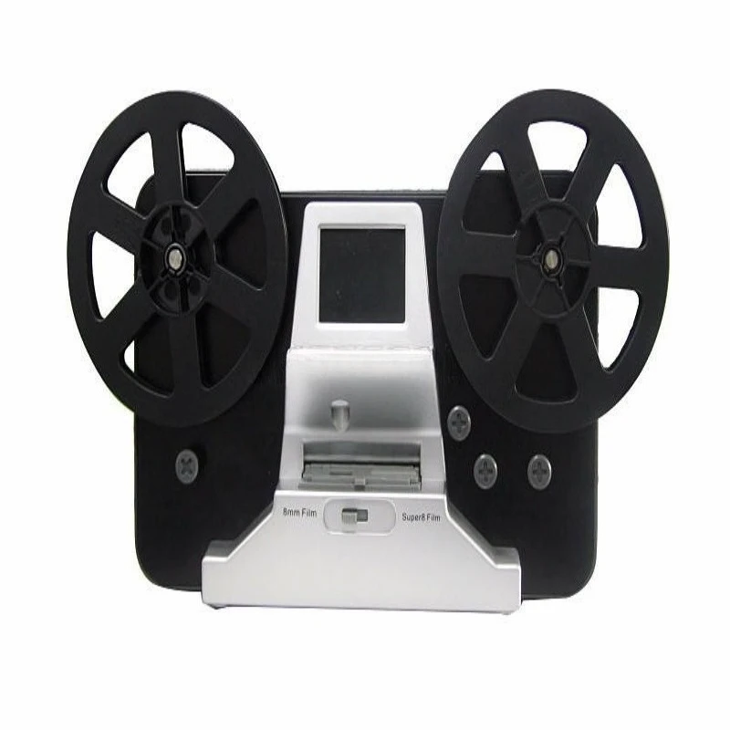 DV-180N Super8 & 8mm Roll Film Scanner Portable Movie Reel Digitizer CMOS Film To Digital Video Converter 3.53 Trillion Pixels
