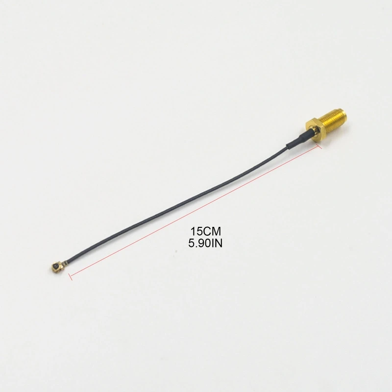 Y1UB U.FL (IPEX IPX) Mini PCI a RP-SMA Femmina Pigtail Antenna Cavo coassiale Wi-Fi RP SMA femmina SMA femmina RF1.13