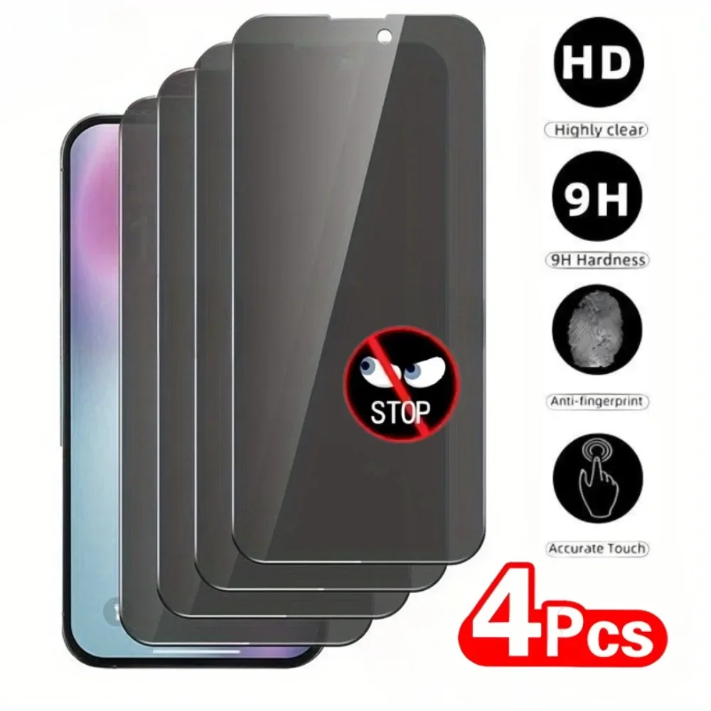 4Pcs Anti Spy Scree… - image