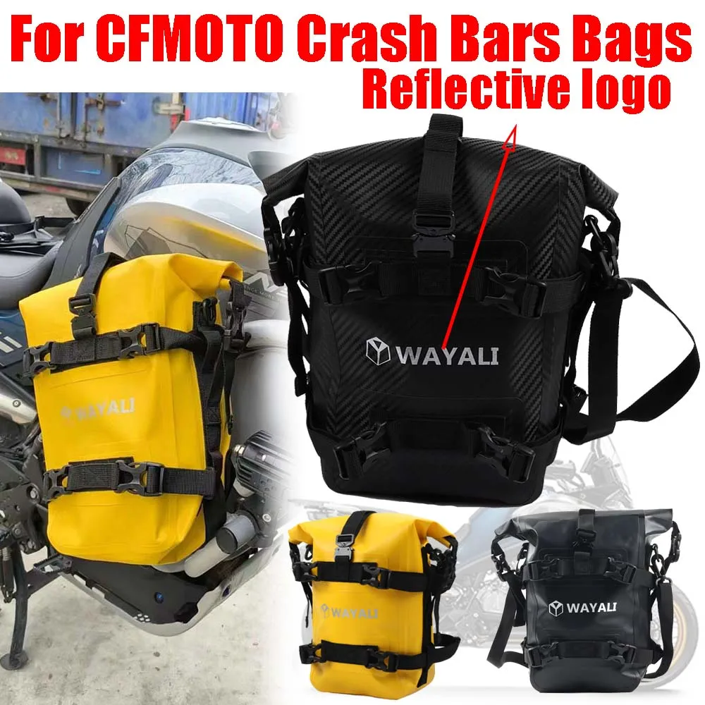 

For CFMOTO CF MOTO 800MT 700MT 650MT 450MT 800 MT Accessories Frame Crash Bars Waterproof Luggage Storage Bag Tool Placement Bag