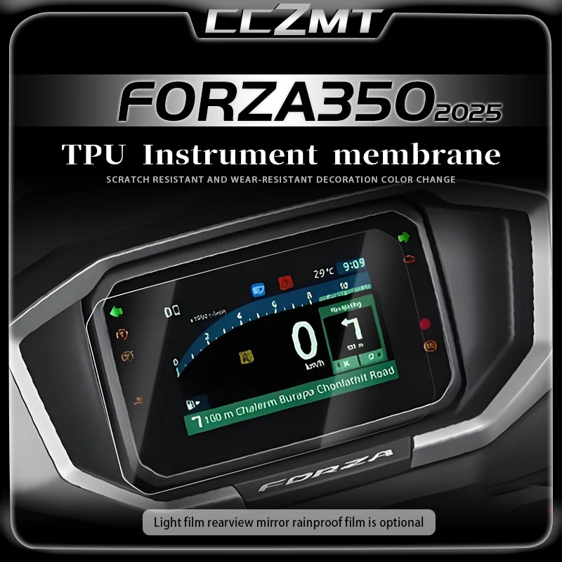 

For Honda Forza 350 FORZA 350 NSS350 2025 Dashboard Screen Protector Instructment Anti Glare Cluster Instrument Film Accessories